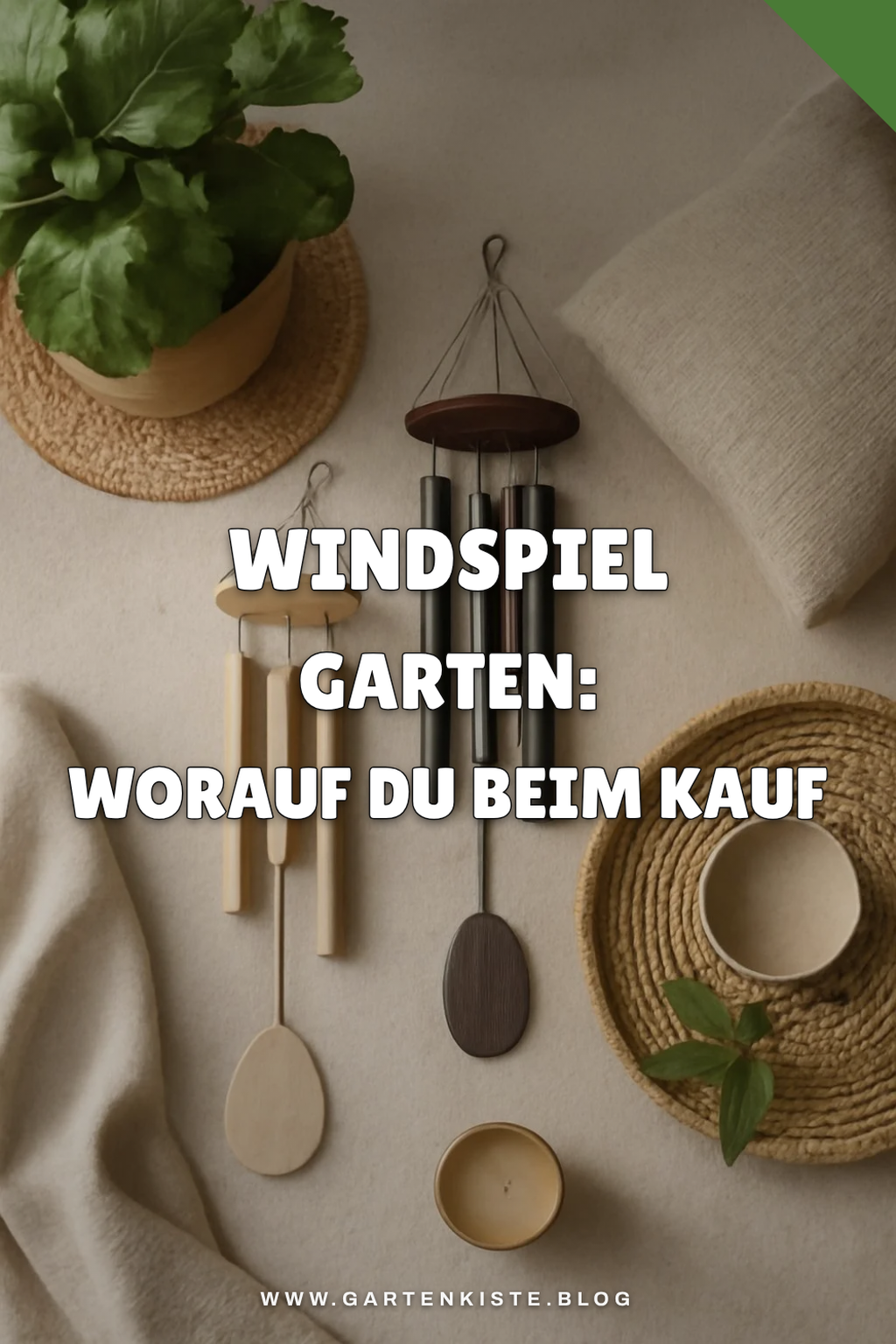 Windspiel Garten: Worauf du beim Kauf achten musst